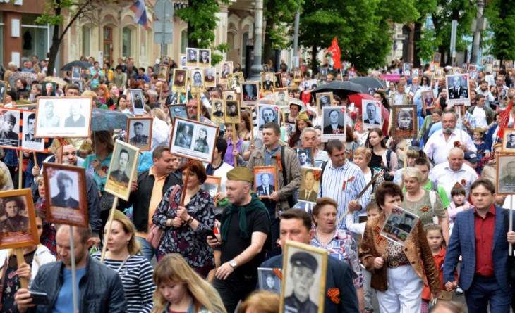 Стало известно время онлайн-шествия «Бессмертного полка» в Воронеже