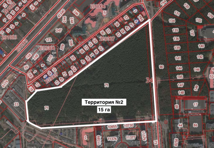 Конкурс по благоустройству «Северного леса» Территория №2