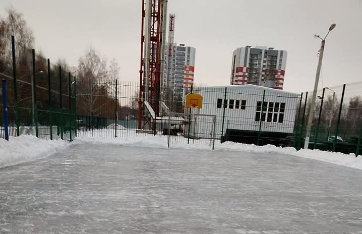 В Северном районе открылись катки, полный список мест для катания