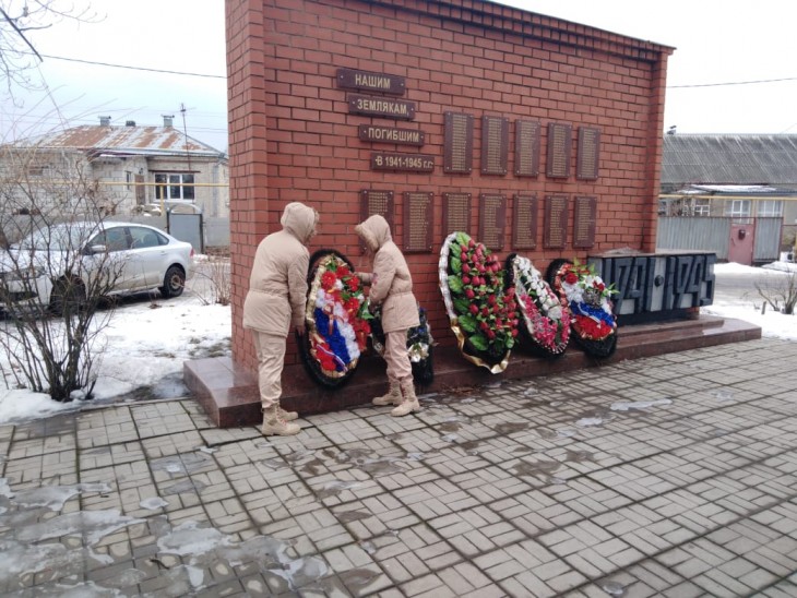 В Подгорном почтили память героев ВОВ