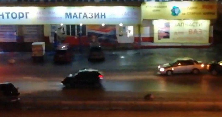 6 машин столкнулись на скользкой дороге на Шишкова