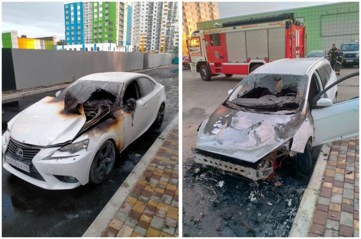 Поджигателя двух авто в воронежском жилком плексе 