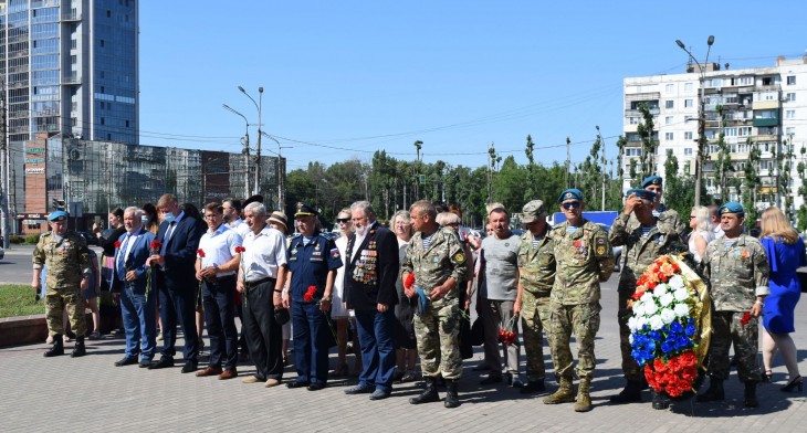 В Коминтерновском районе почтили память погибших героев 22 июня 2021