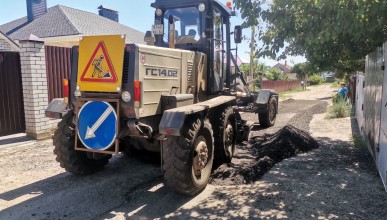 В Коминтерновском районе Воронежа продолжается ремонт улично – дорожной сети