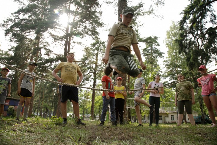 В Воронеже начал свою работу оборонно-спортивный лагерь «Отечество»