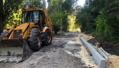 В Северном районе Воронежа продолжается благоустройство дворовых территорий