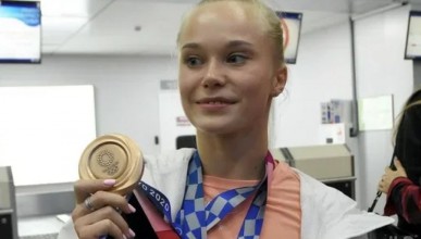 Воронежская гимнастка Ангелина Мельникова получит почти 9 млн рублей за олимпийские медали 
