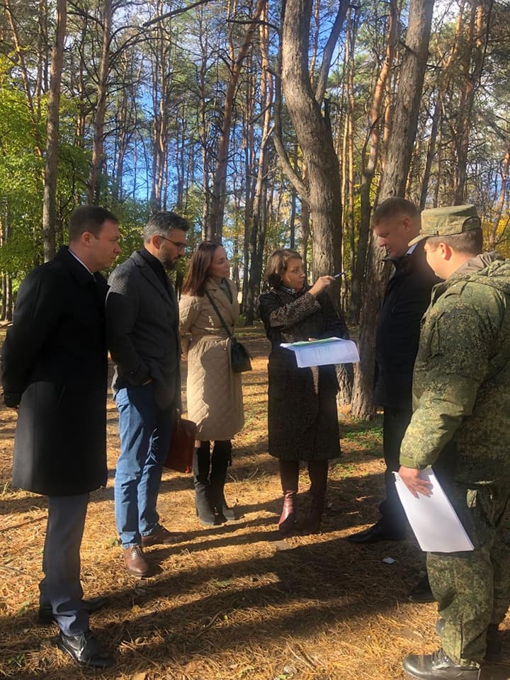 В Северном районе в следующем году запланировано благоустройство сквера «Хвойный» на улице 45 Стрелковой дивизии, 253/3