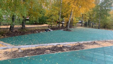 В Северном районе завершается благоустройство сразу четырех скверов