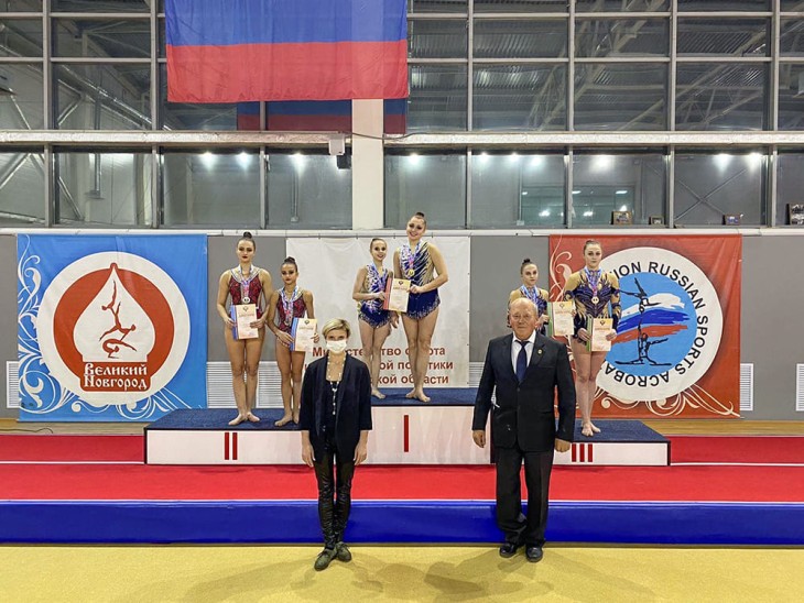 Спортсмены Коминтерновского района заняли призовые места на чемпионате России по спортивной акробатике