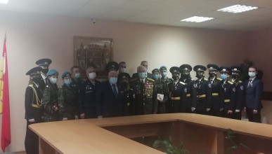 В Северном районе наградили руководителей и воспитанников лучших военно – патриотических клубов