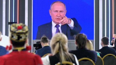 23 декабря состоялась пресс-конференция Владимира Путина