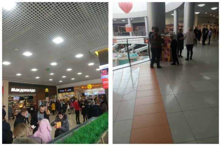 Воронежцы пожаловались на отсутствие стульев на фуд-кортах 