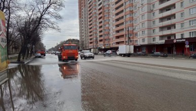 Уборка улично-дорожной сети в Северном районе