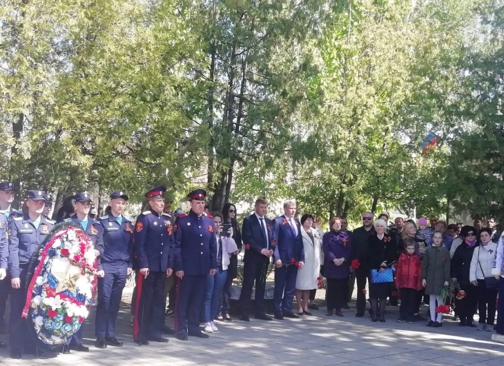 В Северном районе прошел торжественный митинг ко Дню Победы