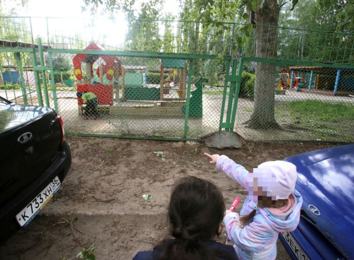 На площадке детского сада девочка нашла гранату