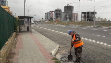 Ливневки Северного района приведены в порядок