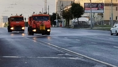 В Северном районе тщательно следят за уборкой дорожного полотна