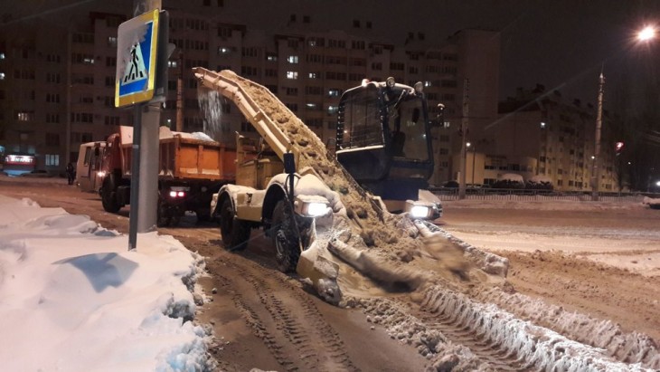 С последствиями январского снегопада воронежские коммунальщики справились быстро и эффективно