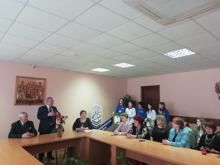 Поздравление активисток 