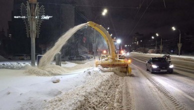 11 тысяч кубометров снега вывезли в Воронеже