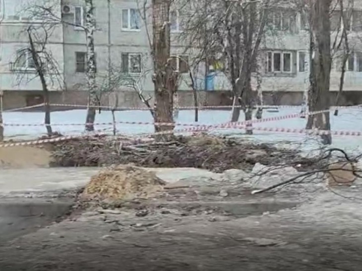 Новая крупная коммунальная авария произошла в Коминтерновском районе Воронежа