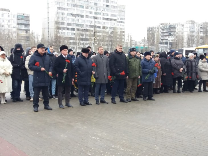 В Коминтерновском районе прошли торжественные мероприятия в День освобождения Воронежа 