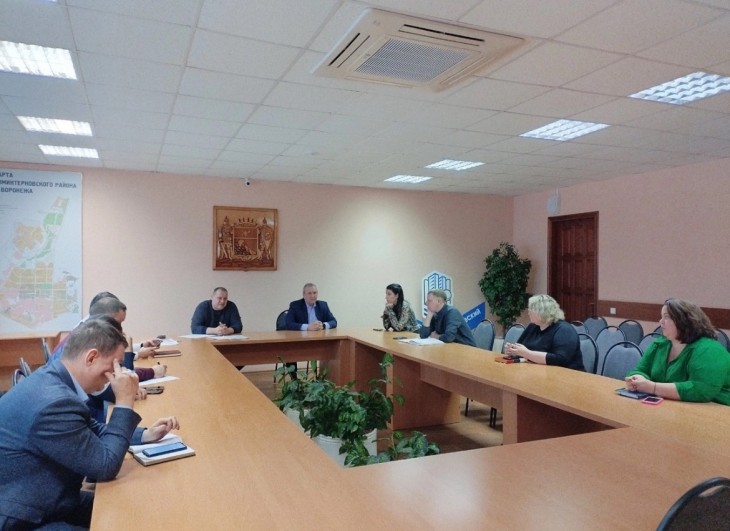 В управе Коминтерновского района прошло заседание эвакуационной комиссии