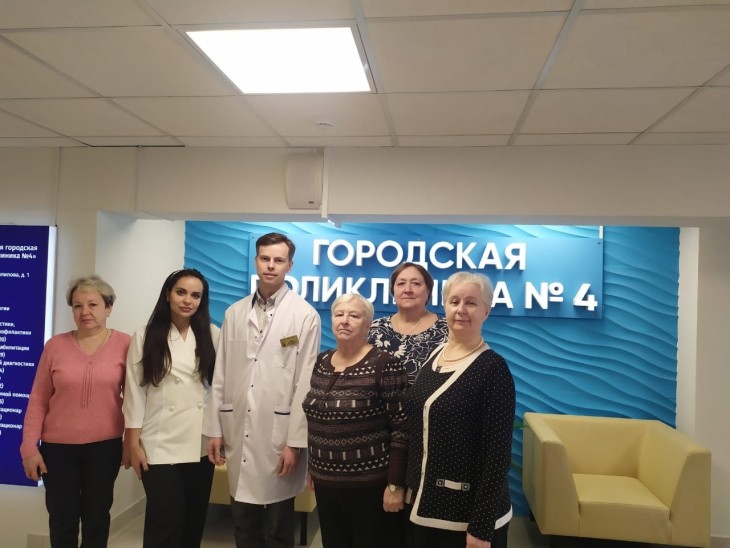 Актив Совета ветеранов встретился с заместителем главного врача корпуса №5 поликлиники №4 