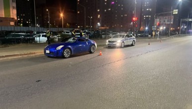 Смертельное ДТП с пешеходом попало на видео в Воронеже