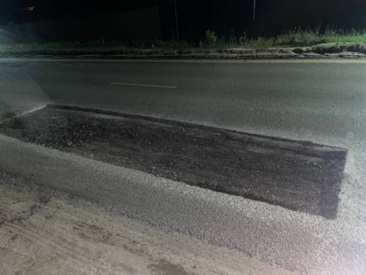 Обратную сторону ремонта дороги наглядно показали в Воронеже