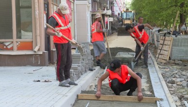 Более 20 участков тротуаров обновят во всех районах Воронежа в 2025-м