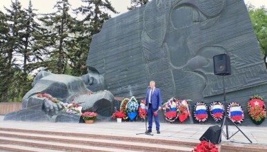 В Коминтерновском районе прошли торжественные мероприятия к юбилею Великой Победы