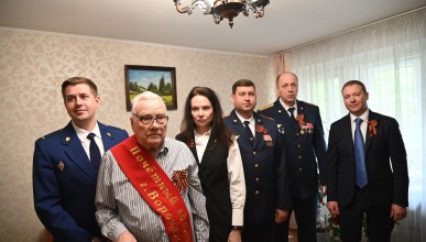 В Коминтерновском районе с присвоением звания «Почетный гражданин города Воронежа» поздравили ветерана Великой Отечественной войны Николая Афанасьева