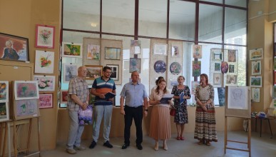 Открытие выставки «Летняя школа рисования»