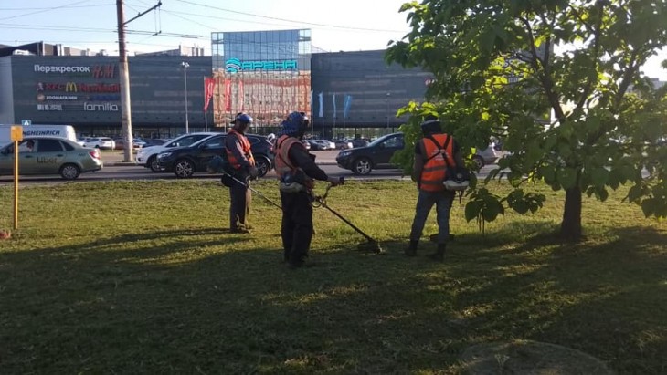 jПокос травы Воронеж Северный район 