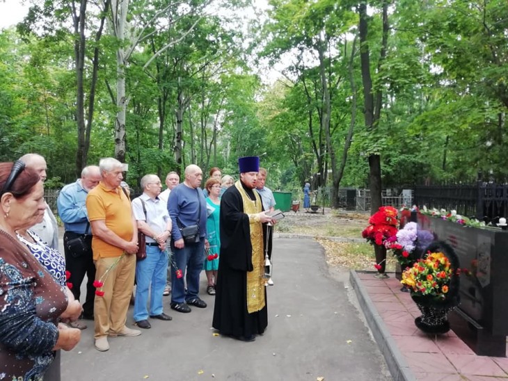 Траурная церемония прошла в Коминтерновском районе города Воронежа Воронеж Северный район 