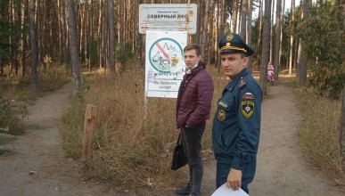 В Подгорном удалось предотвратить поджег рядом с жилыми домами Воронеж Северный район