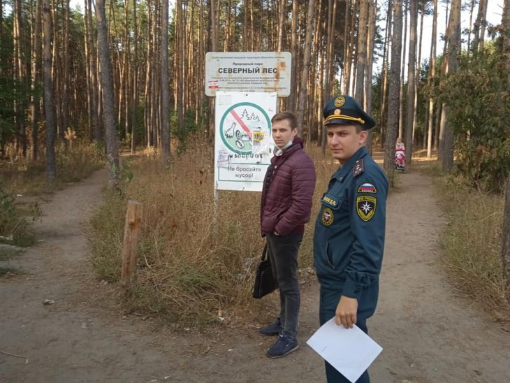 В Подгорном удалось предотвратить поджег рядом с жилыми домами Воронеж Северный район