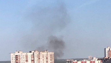 Пожар в Северном лесу 1 сентября. Воронеж Северный район